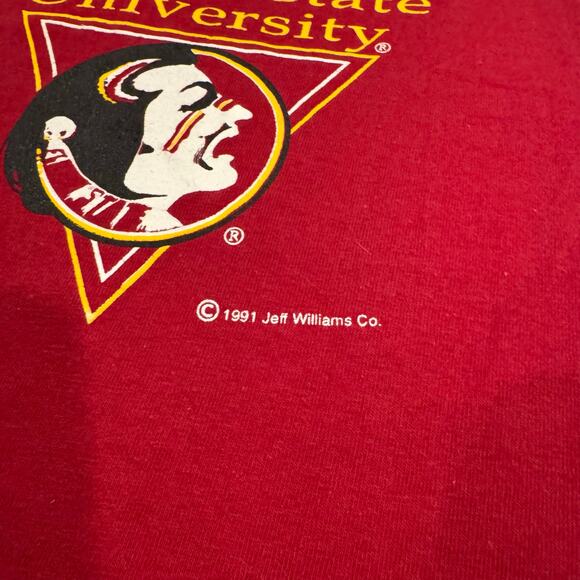 Vintage Florida State Seminoles T Shirt - Size XL - Picture 3 of 7